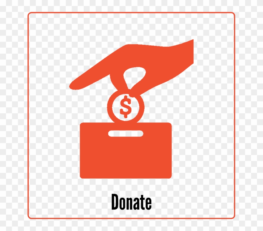 Read More Rss - Donate Us Red Icon Png Clipart