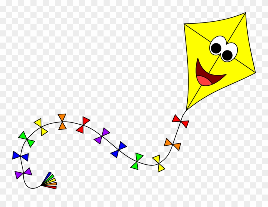 Picture Alphabet For 3rd Grade - Yellow Kite Clipart - Png Download