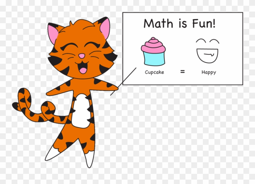 Tiiger Clipart Tiger Foot - Math Tiger - Png Download