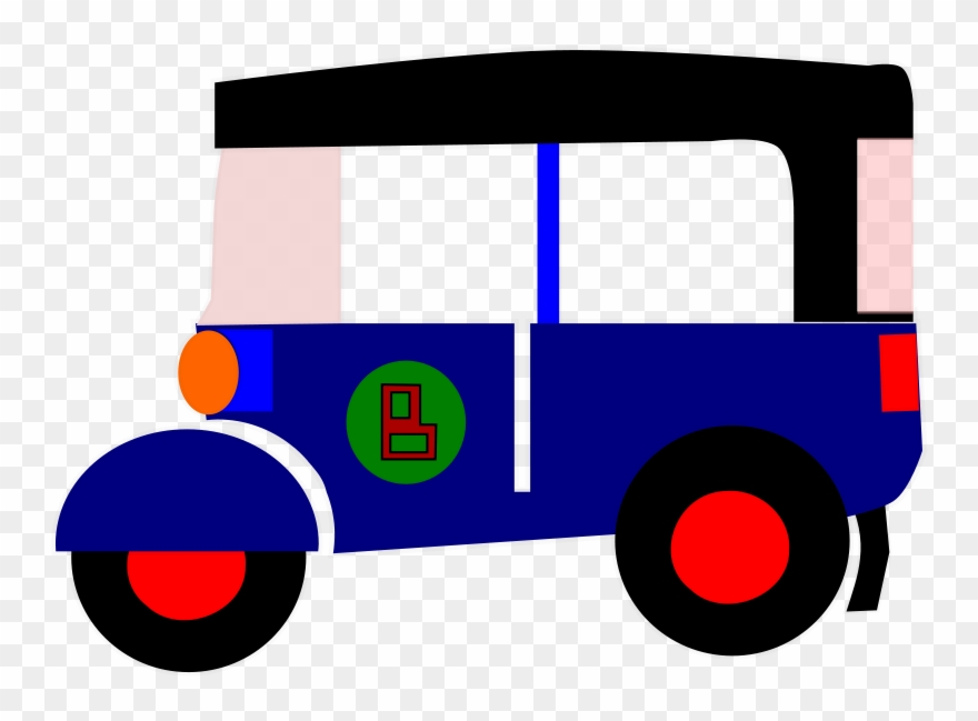 Free Bajaj Car Cartoon Png Clear Background Clipart (593270