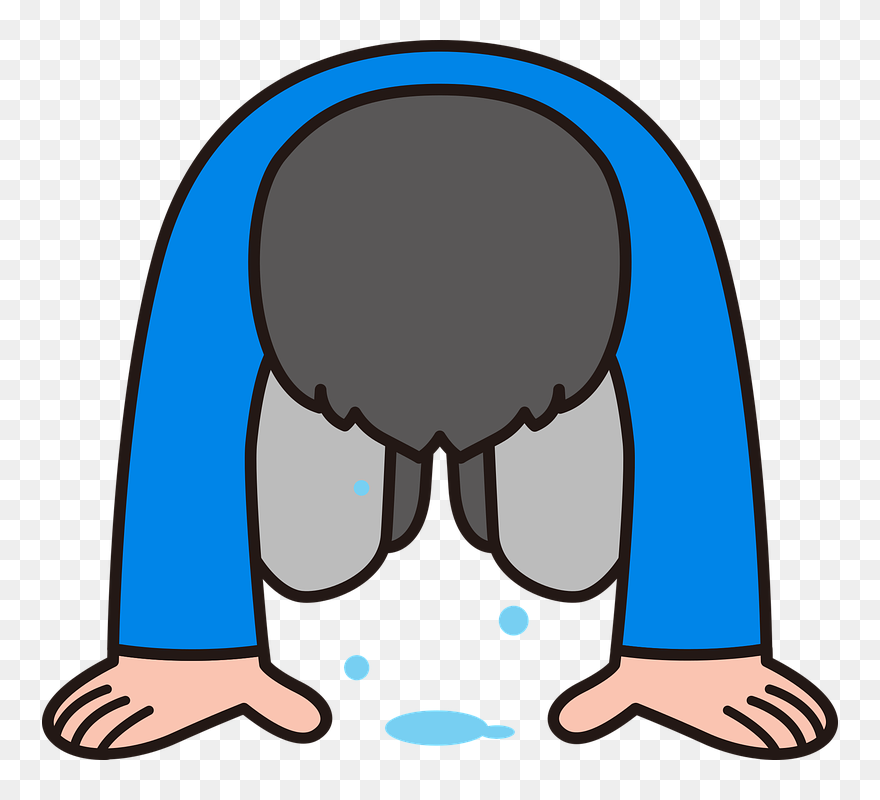 Making Amends Is Part Of The 12 Step Process - Sad People Icon Png Clipart