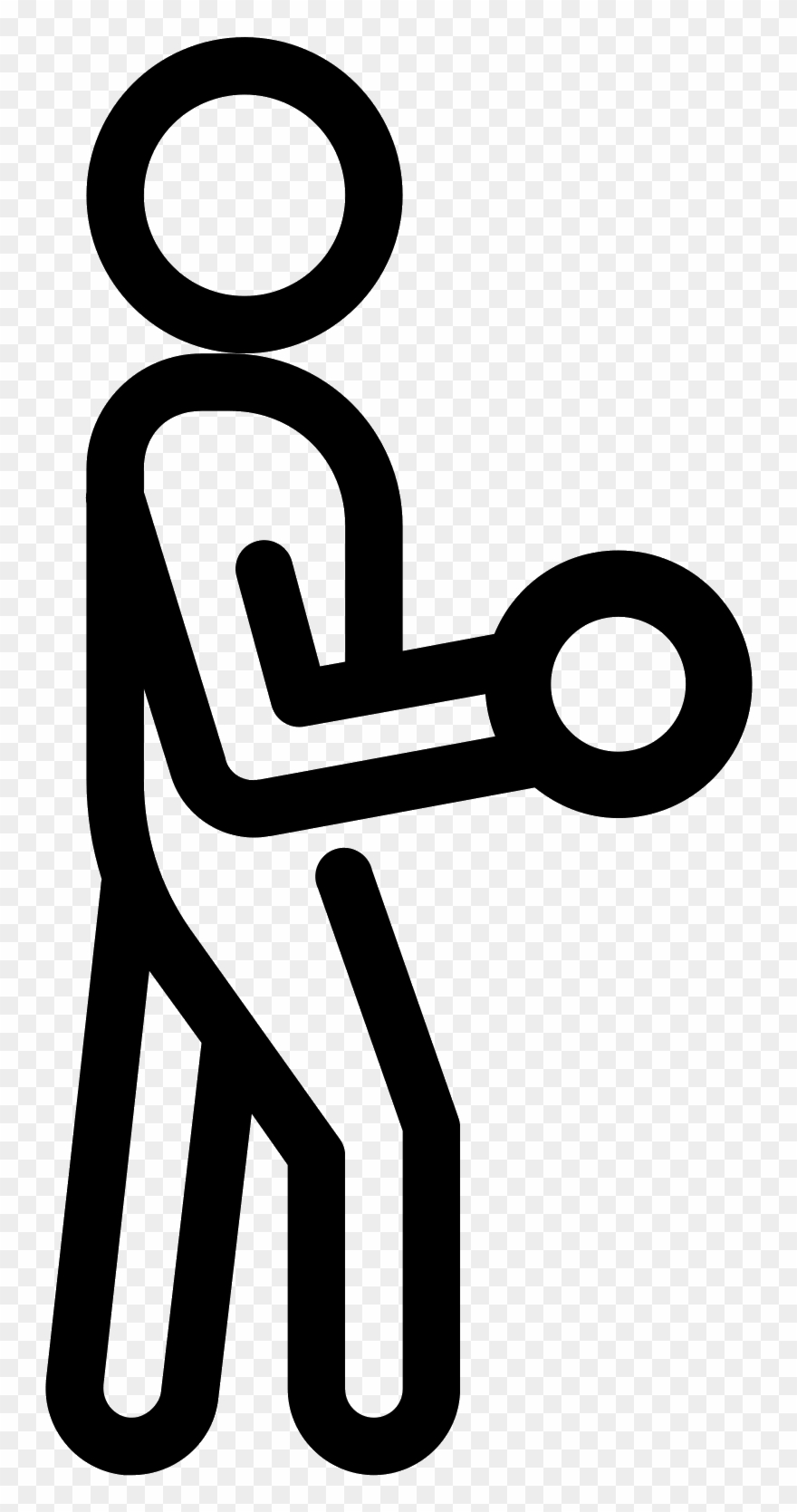 Curls With Icon Free Download Png And - Dumbbell Clipart