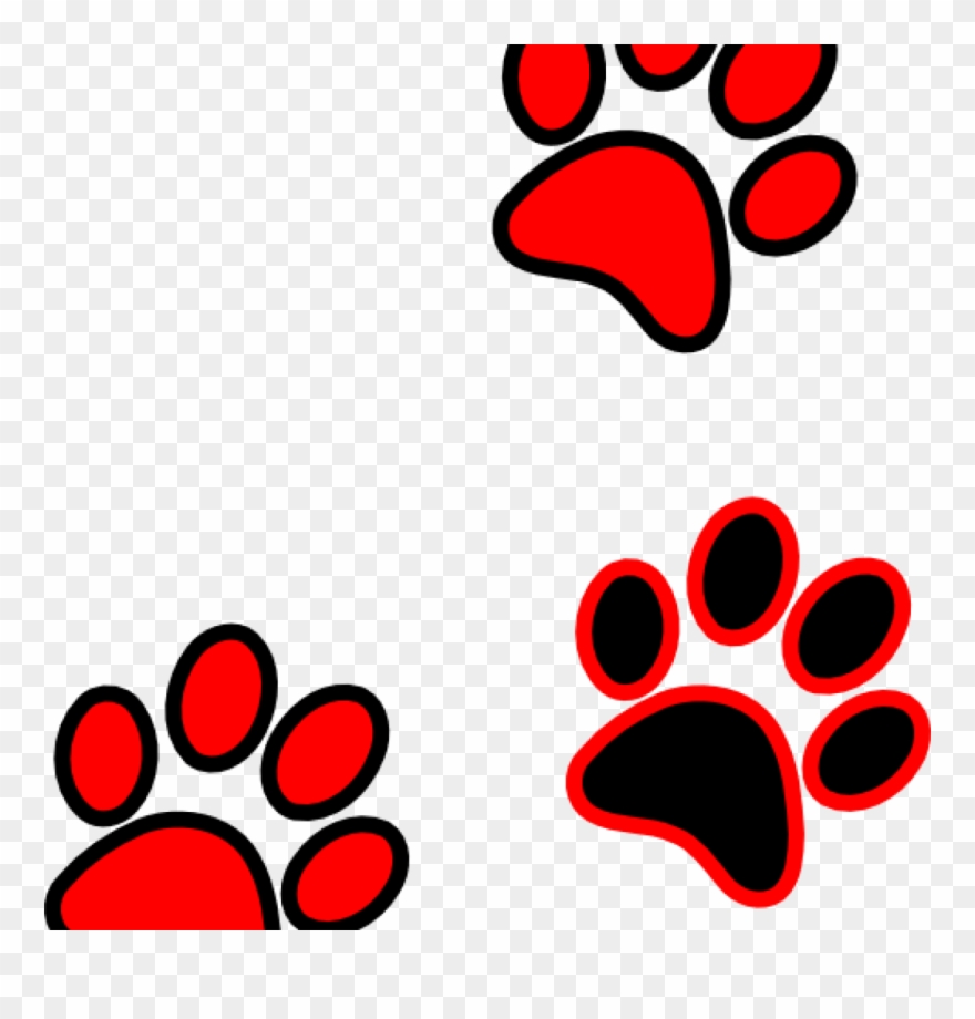 Jaguar Paw Print Clip Art 19 Jaguar Paw Print Image - Red Paw Png Transparent Png