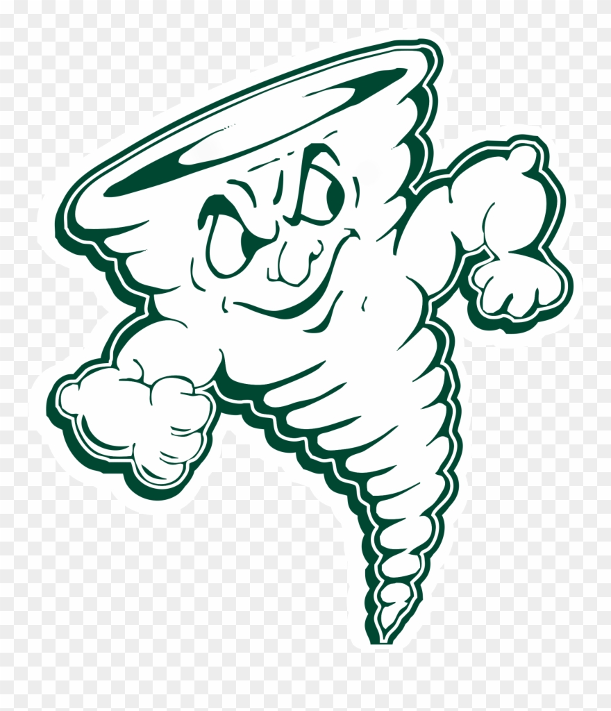 Mascot - Lake Erie College Storm Logo Clipart