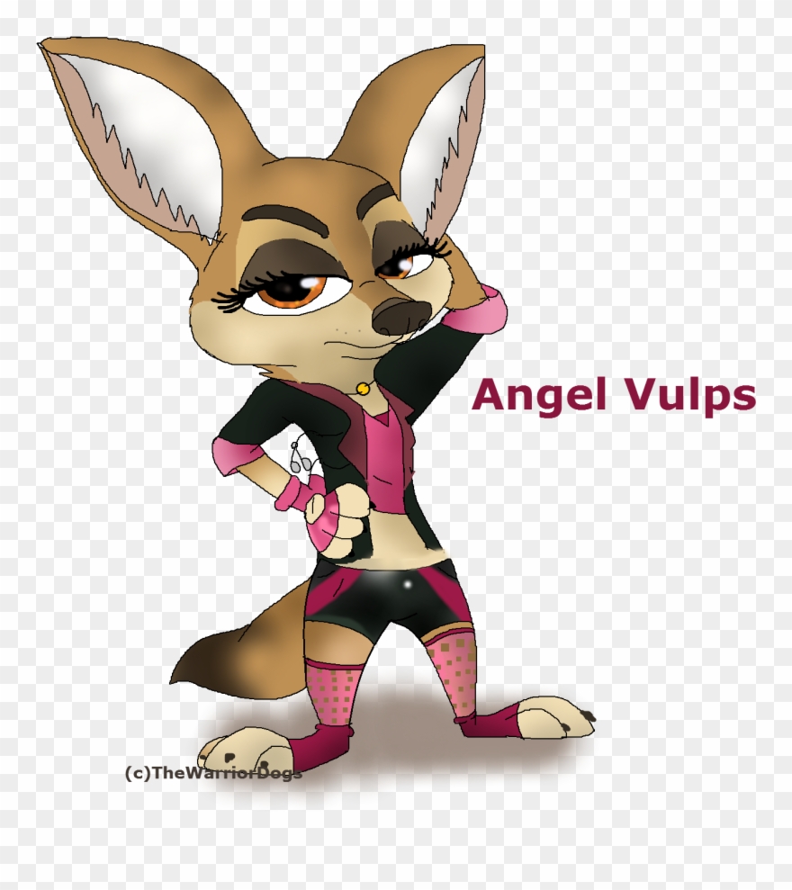 Zootopia Fennec Angel S Vulmp Girl Clipart