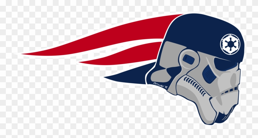 Star Wars Stormtrooper Moonlight - New England Patriots Empire Clipart