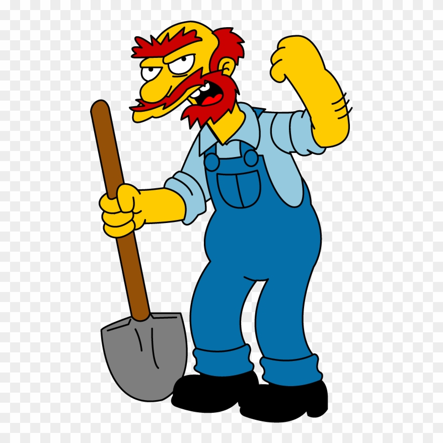 Groundskeeper Willie - Willie Simpsons Clipart
