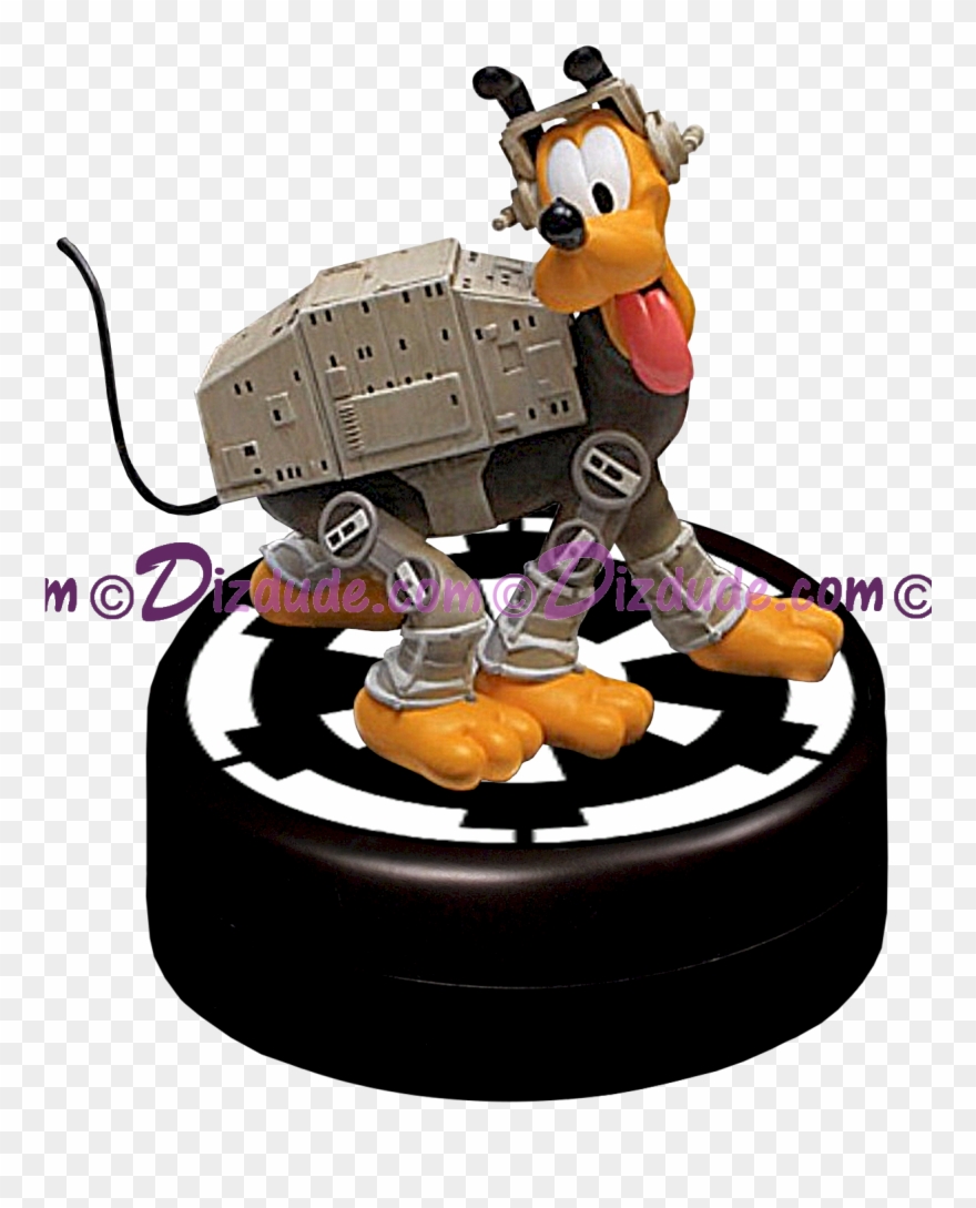 Pluto As An At-at Medium Big Fig With Pin Le 1977 Disney - Disney Medium Figurines Clipart