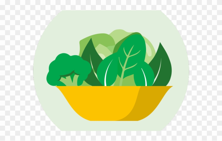 Salad Clipart Mix Vegetable - Illustration - Png Download