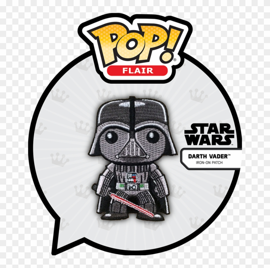 Darth Vader - Chewbacca Iron On Patches Clipart