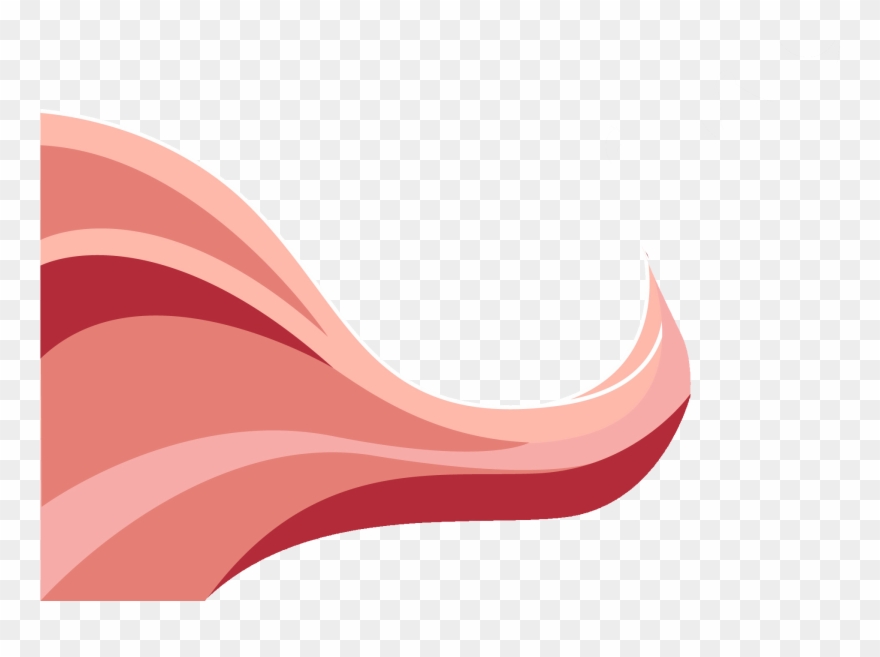 Vector Abstracts Red - Wave Background Abstract Png Clipart