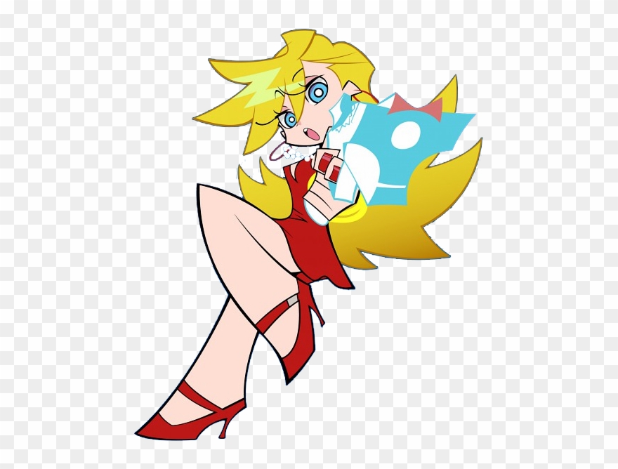 Panty Anarchy Render - Panty And Stocking Png Clipart
