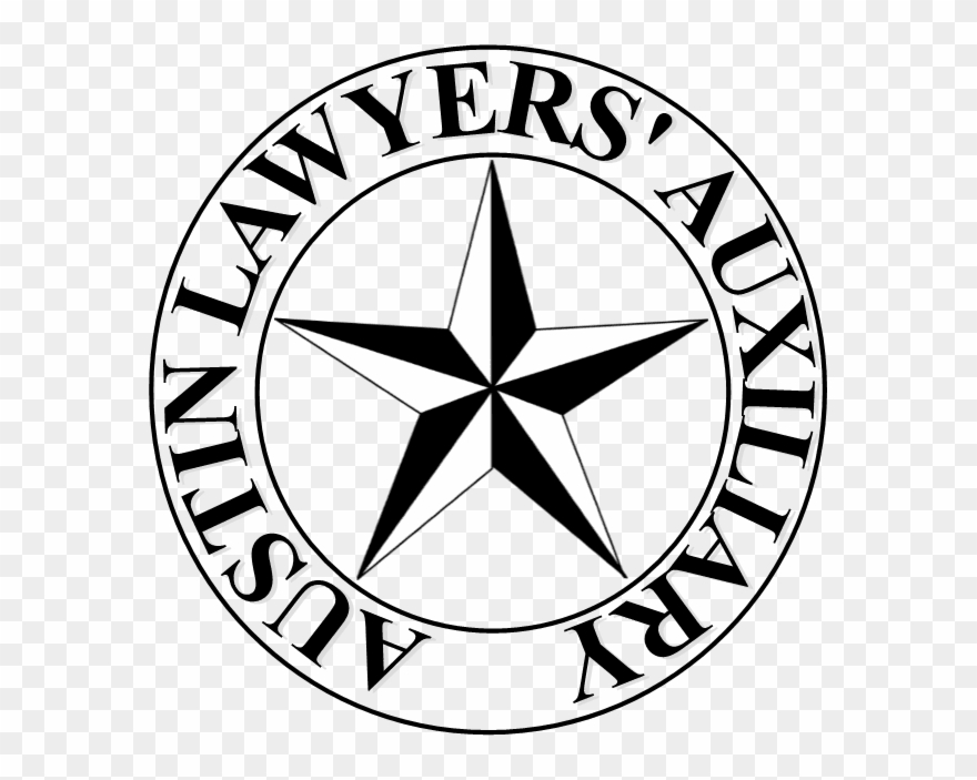 Nautical Star Black And White Clipart