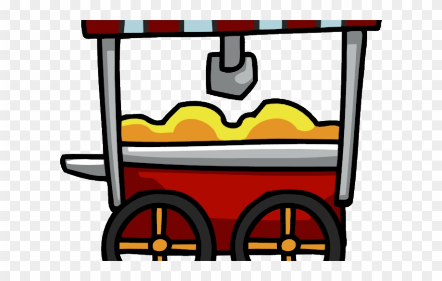 Ride Clipart And Popcorn - Popcorn - Png Download