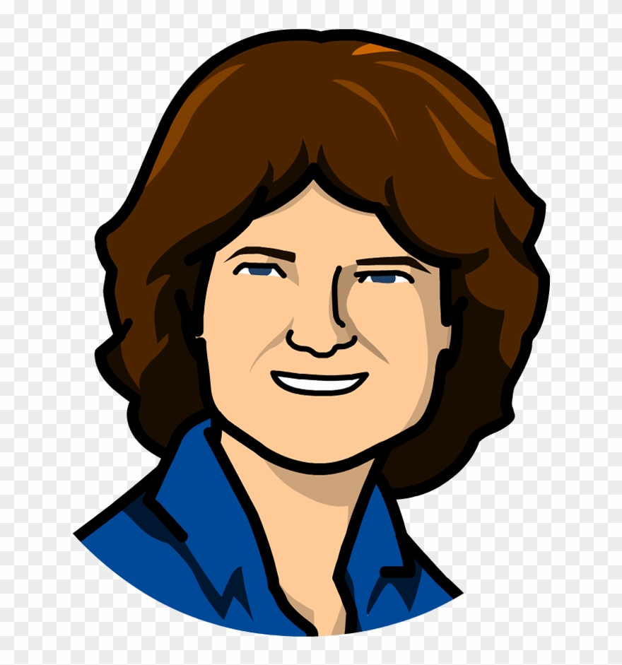 Sally Ride Cliparts - Drawings Of Sally Ride - Png Download