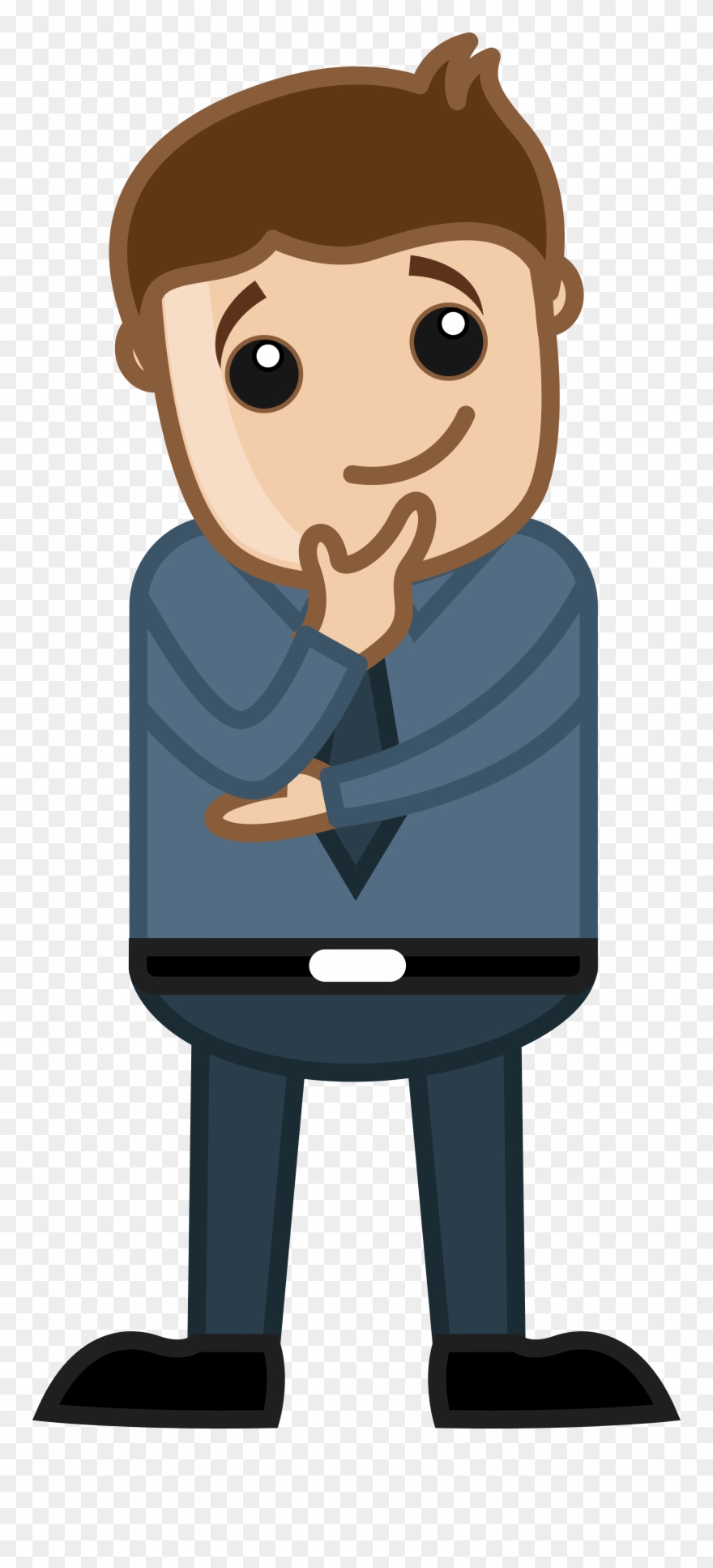 Animated Person Thinking Www Pixshark Com Images Thinking - Person Thinking Cartoon Transparent Clipart