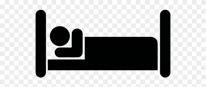 Bed Rubber Stamp - Bed Clipart