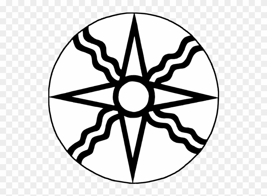 Civilization - Mesopotamian Gods Symbols Clipart