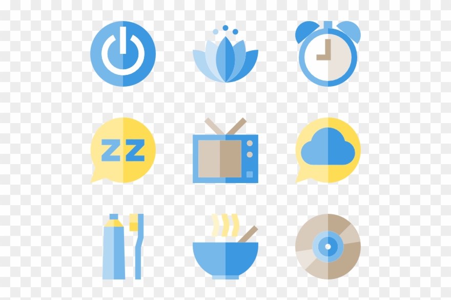 Resting Clipart No Sleep - Sleep Icons - Png Download