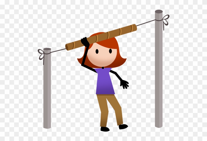 Cardboard Javelin - Cartoon Clipart