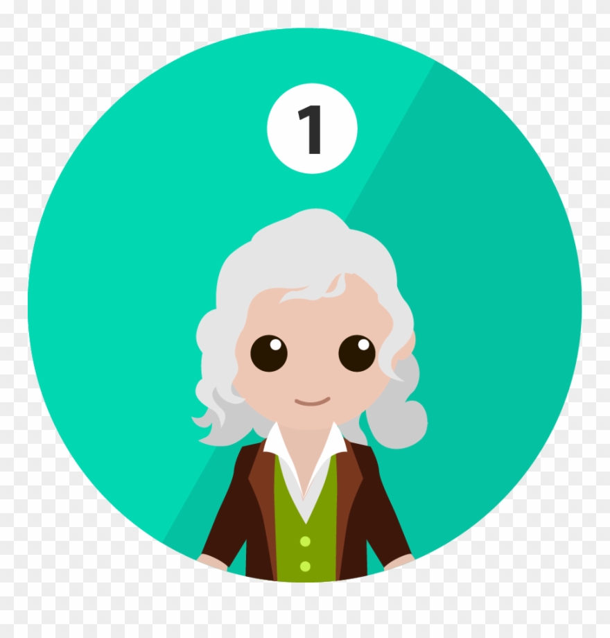 Newton's First Law Of Motion - Icon Clipart