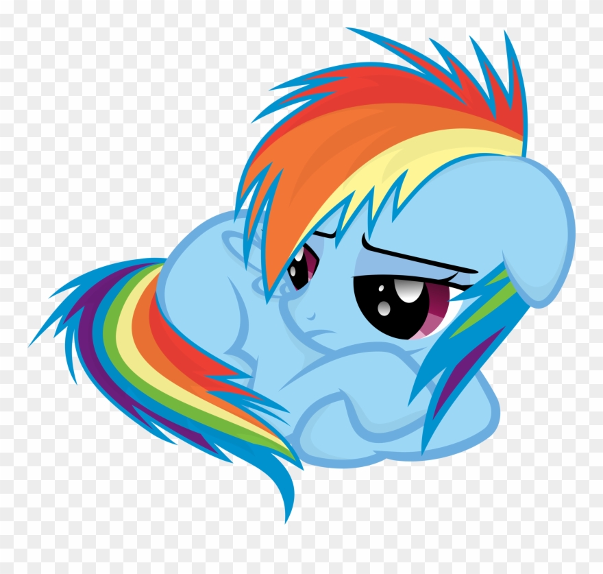 My Little Pony Filly Rainbow Dash Clipart
