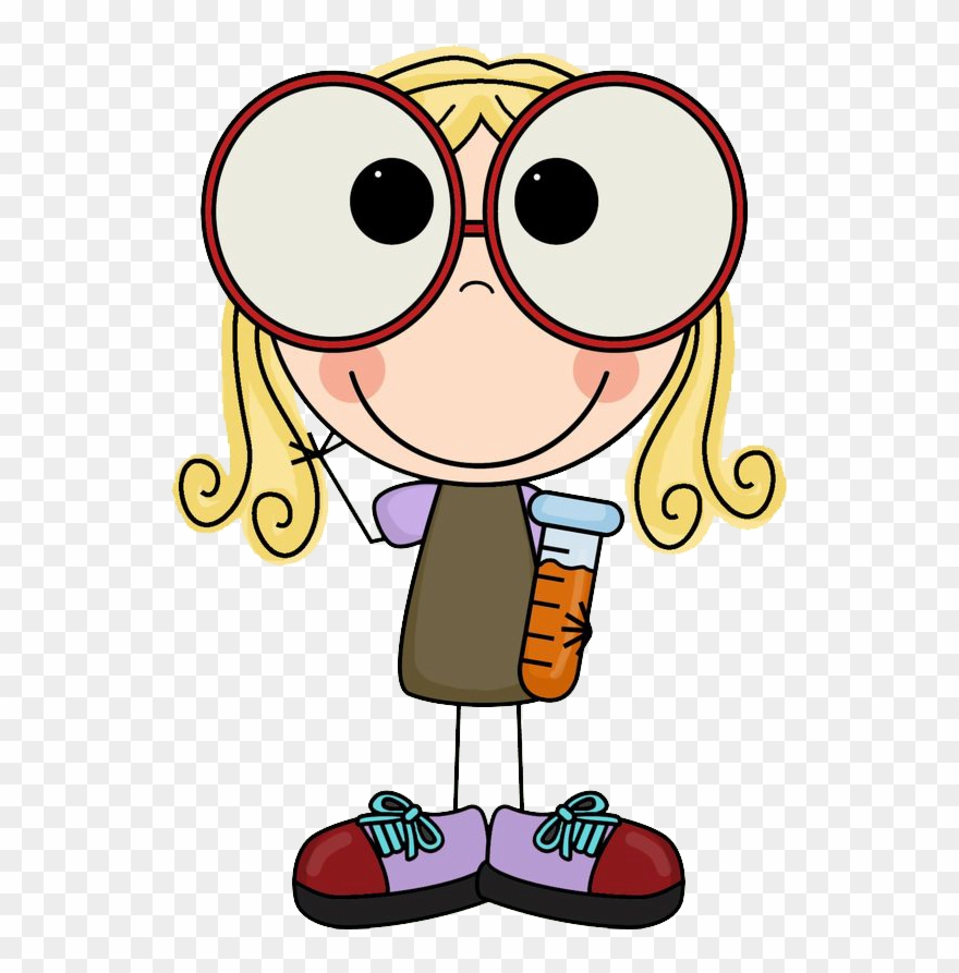Scientist Clipart Intelligent Person - Cientifico Animado - Png Download