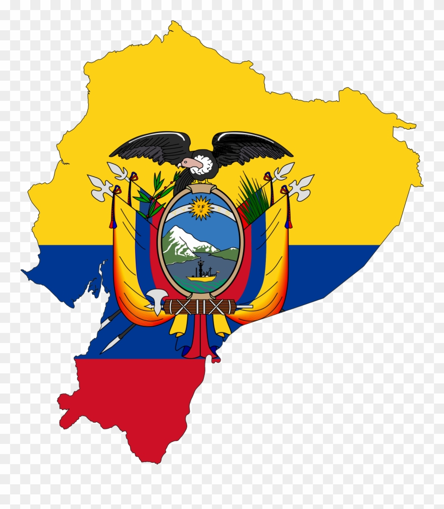 Ecuador Forced To Accept A Free Trade Agreement Without - Ecuador Flag Map Clipart