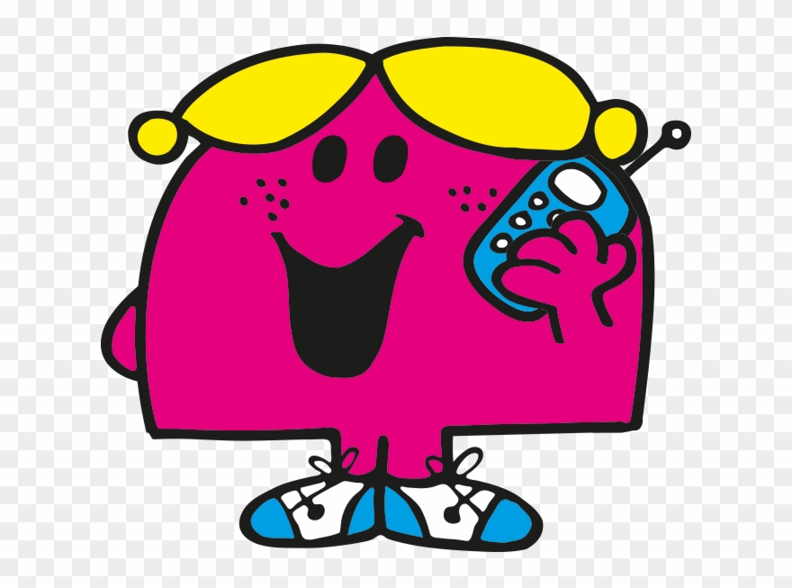 Little Miss Chatterbox - Little Miss Chatterbox Mr Men Clipart