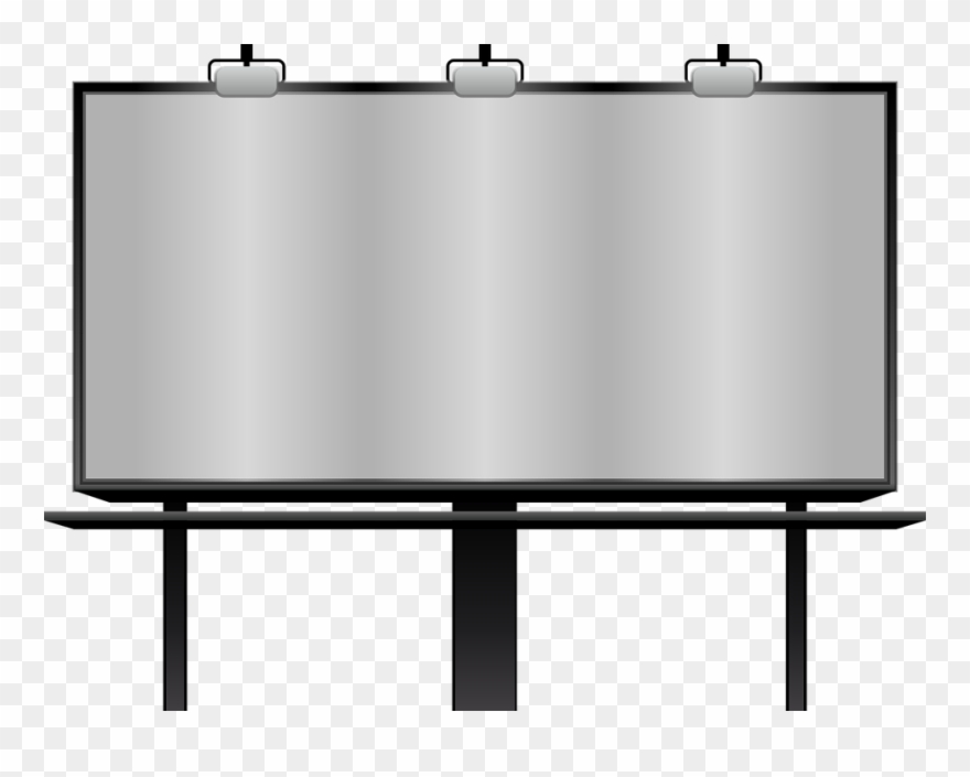 Grow Business With Digital Signage Advertising Or Earn - Blank Billboard Clipart