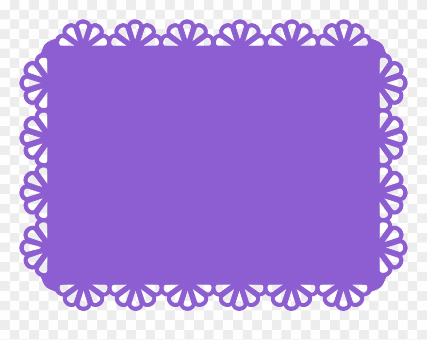 Scalloped - Scallop Border Square Png Clipart