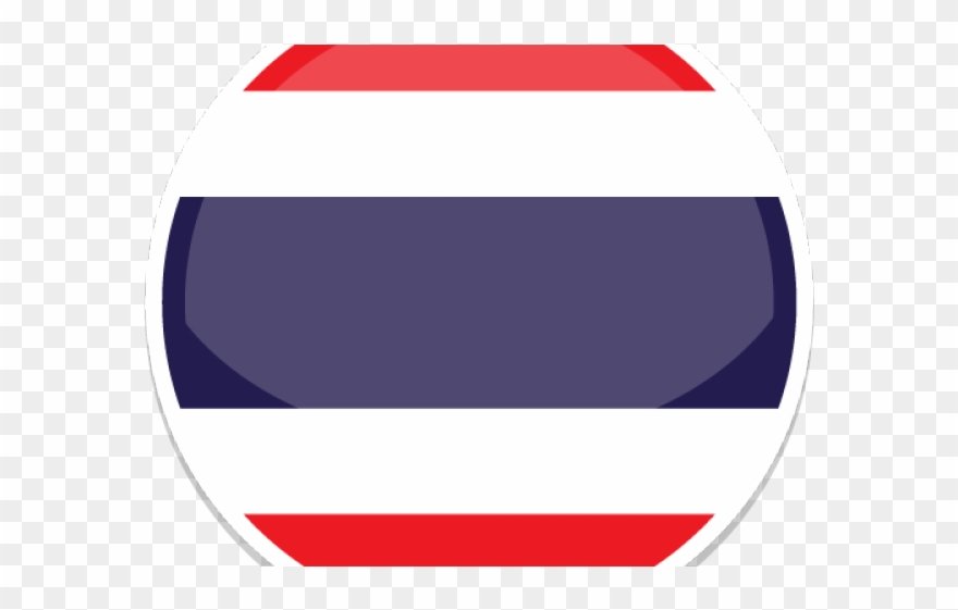 Thailand Flag Clipart Circle - Flag Of Thailand - Png Download