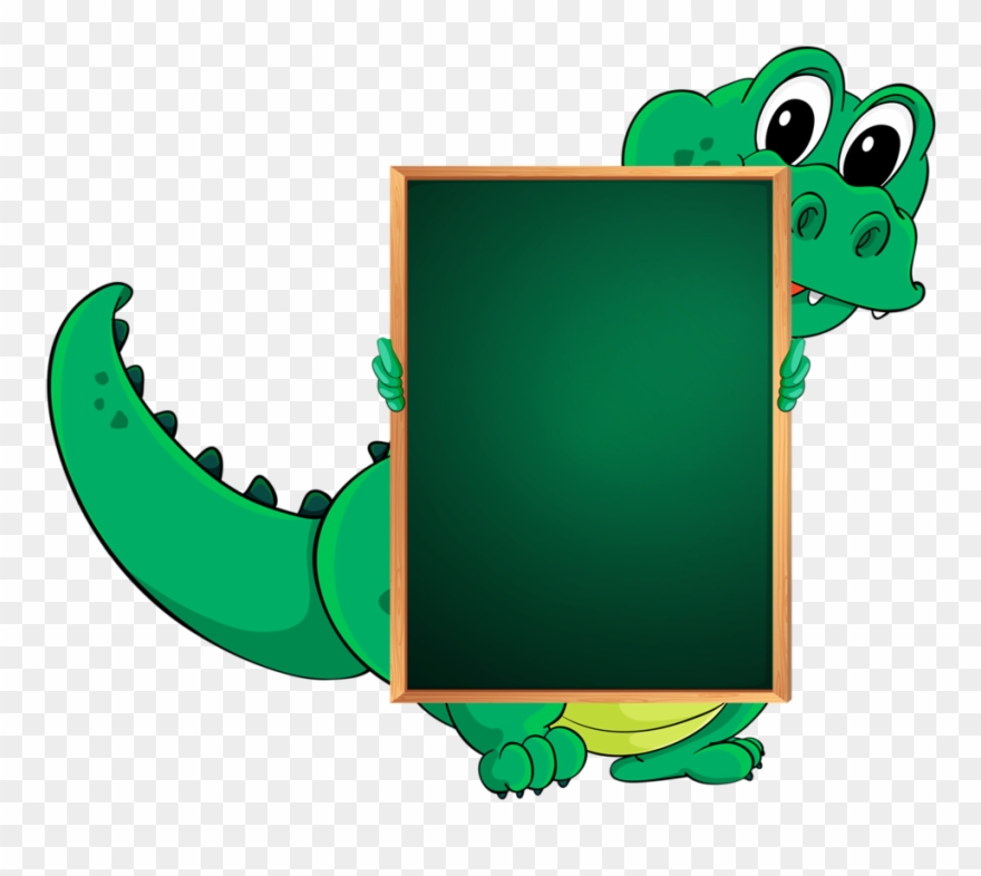 Tag Toppers - พื้น หลัง การ์ตูน จระเข้ Clipart