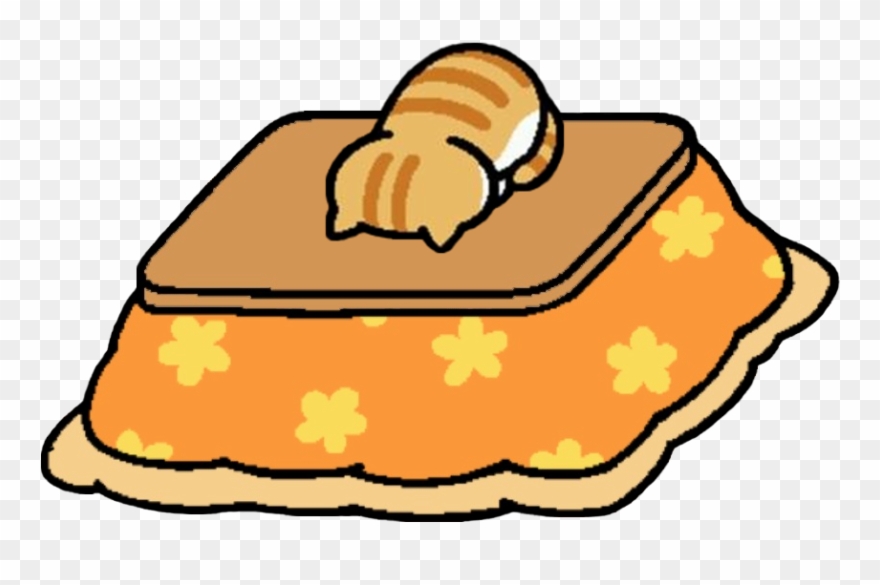 Pumpkin Faceplanting On The Kotatsu For Anon - Pumpkin Neko Atsume Case Clipart
