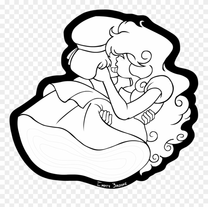 Ruby And Sapphire [keychain] By Empty Brooke - Art Clipart