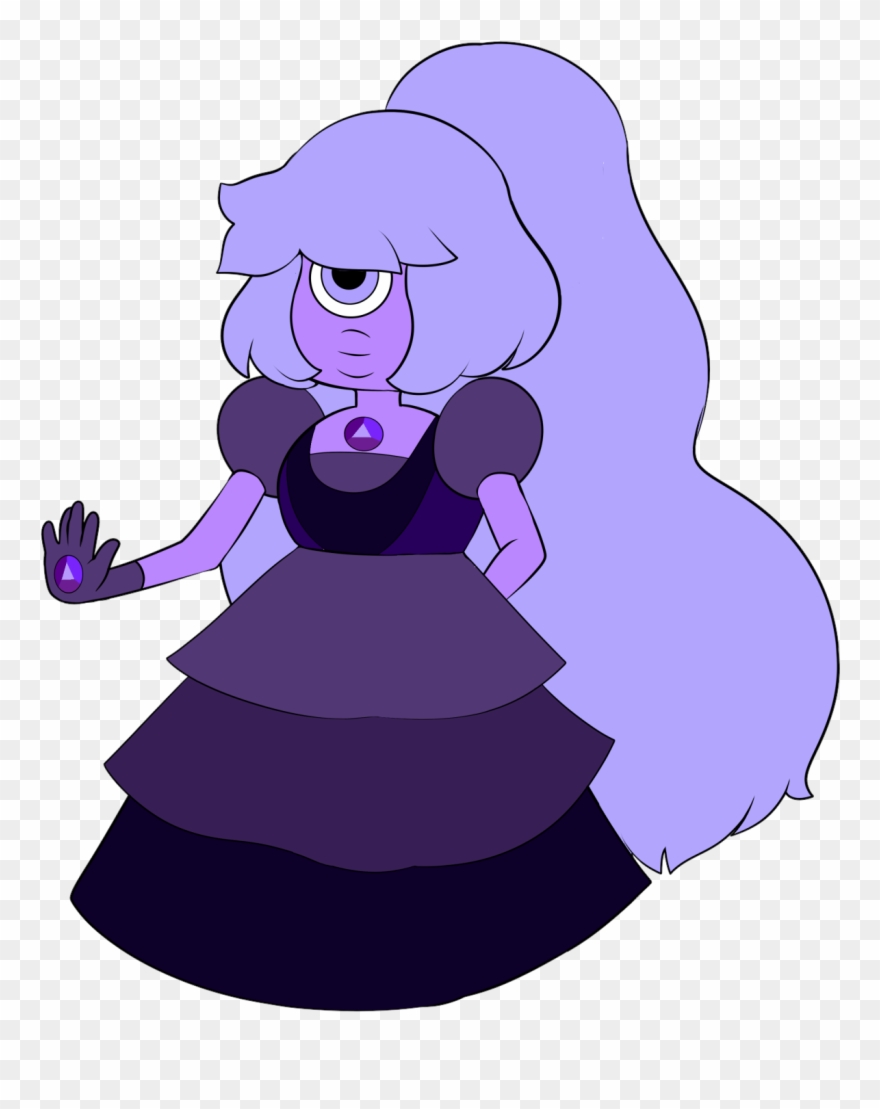 Purple Sapphire Fusion Gemcrust - Steven Universe Purple Sapphire Clipart