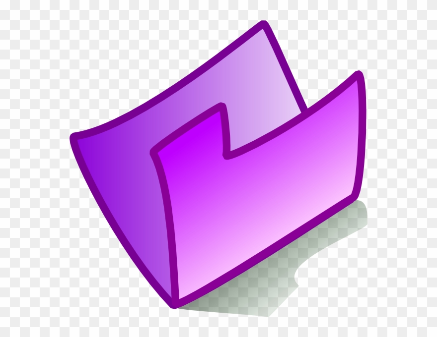 Image Library Clip Art At Clker Com Vector Online - Folder Clip Art - Png Download