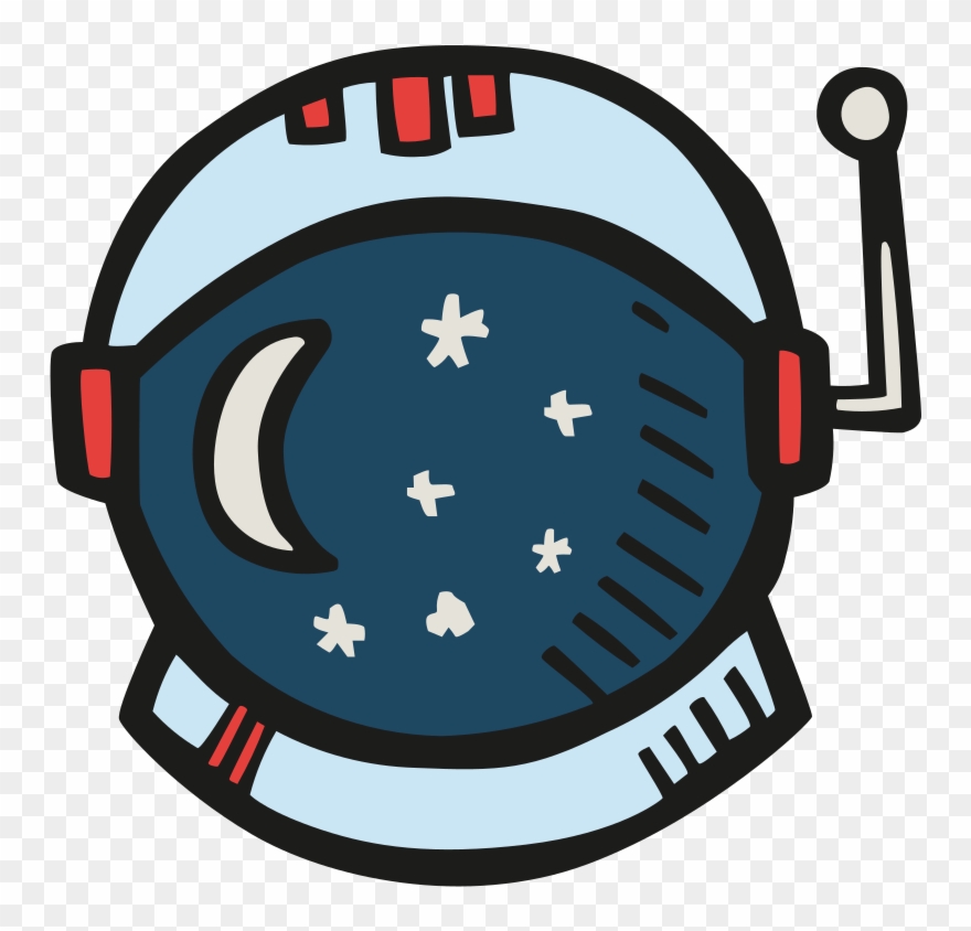 Vector Royalty Free Icon Free Space Iconset - Clip Art Astronaut Helmet - Png Download