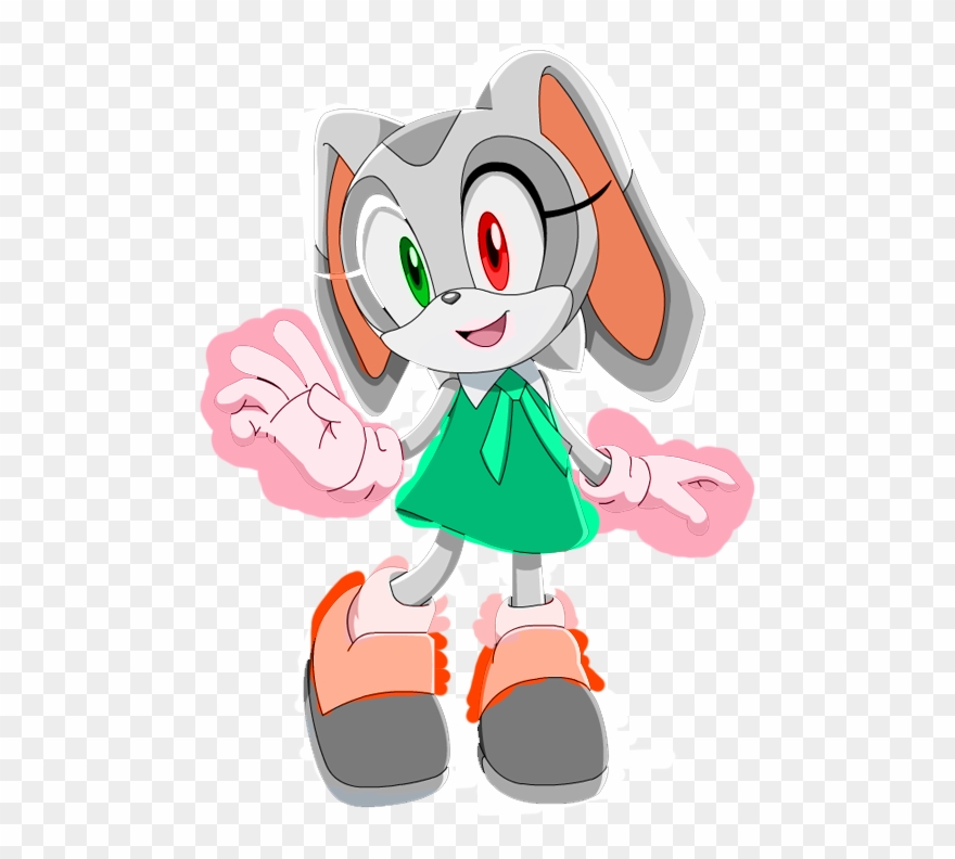 Png Black And White Stock I Swear Sonic - Cream The Rabbit Clipart