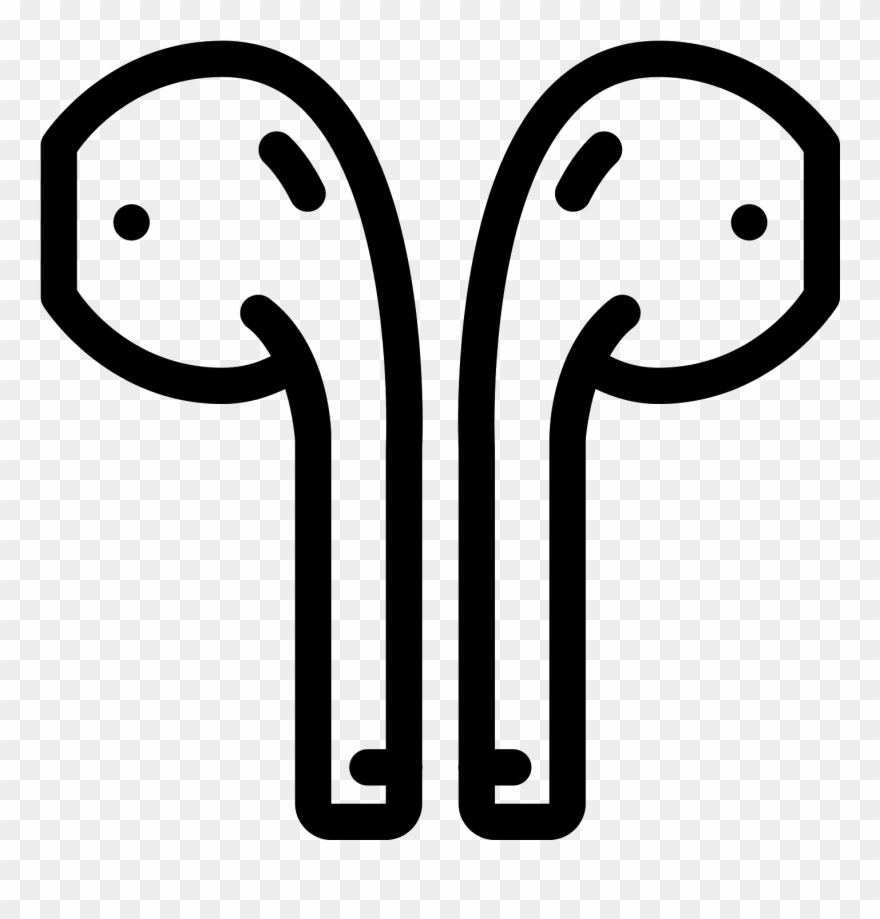 Graphic Library Library Cotton Vector - Earbuds Icon Clipart