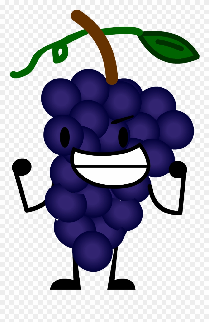 Grape Clipart Purple Object - Grape - Png Download