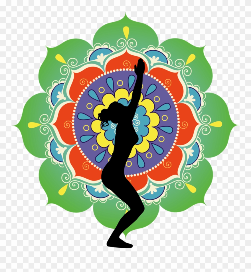 Thunderbolt Power Yoga - Clip Art - Png Download