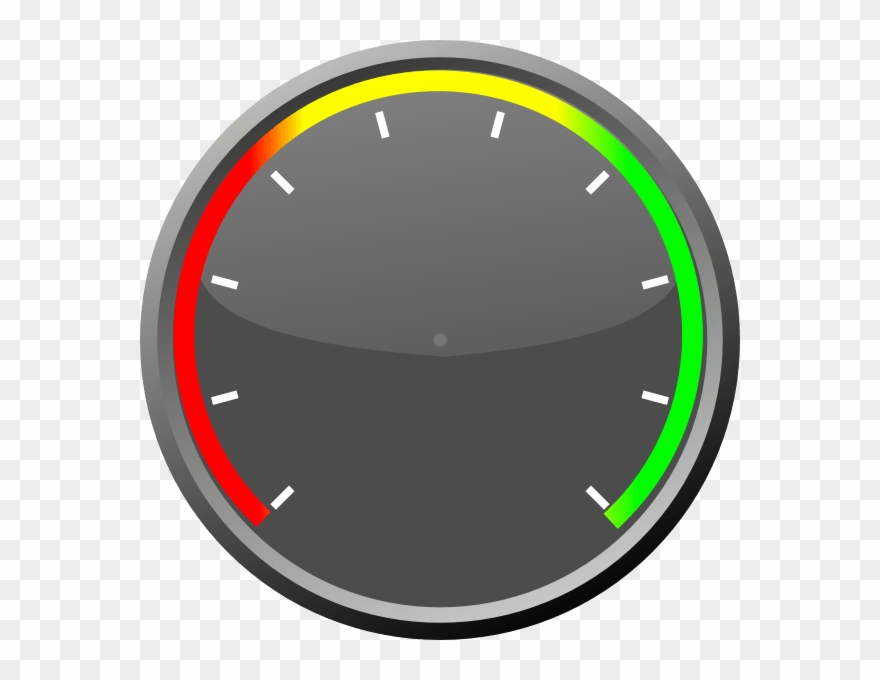 Pressure Gage Clipart - Speedometer Png Transparent Png