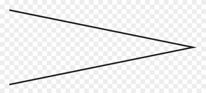 Basic Music Symbols - Thin Arrow Icon Png Clipart