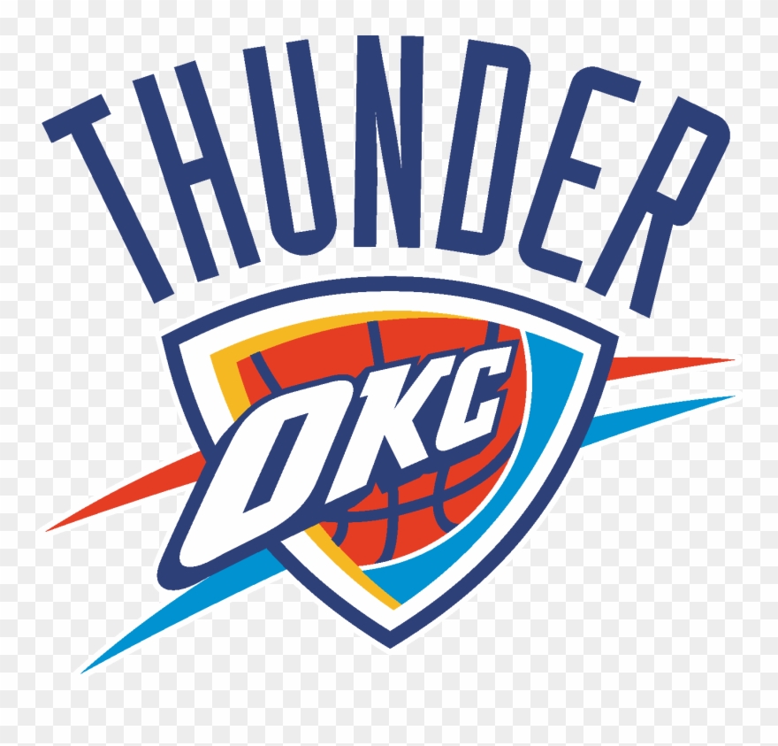Okc Thunder At Getdrawings Com Free For - Oklahoma City Thunder Logo Clipart