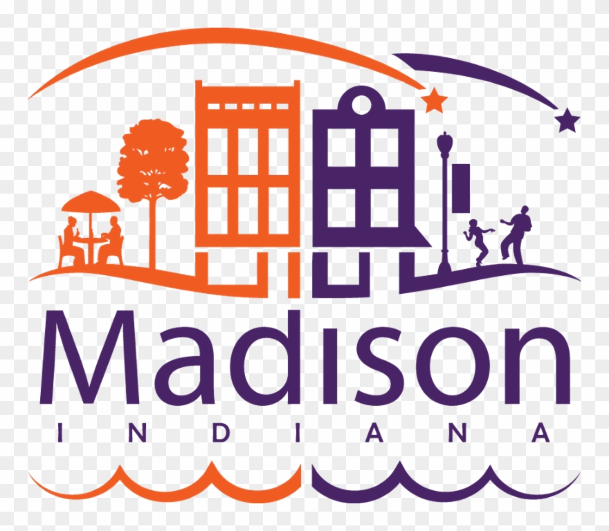 Madison Indiana Logo Clipart