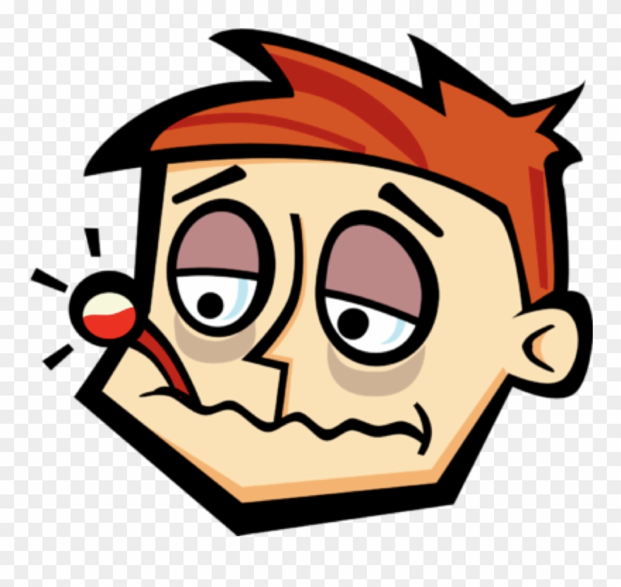 Disease Clipart Cure - Sick Man Clipart Png Transparent Png