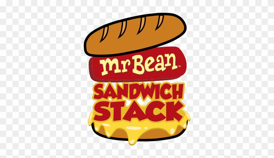 Mr Bean Sandwich Stack - Blast Entertainment Ltd Mr Bean Clipart