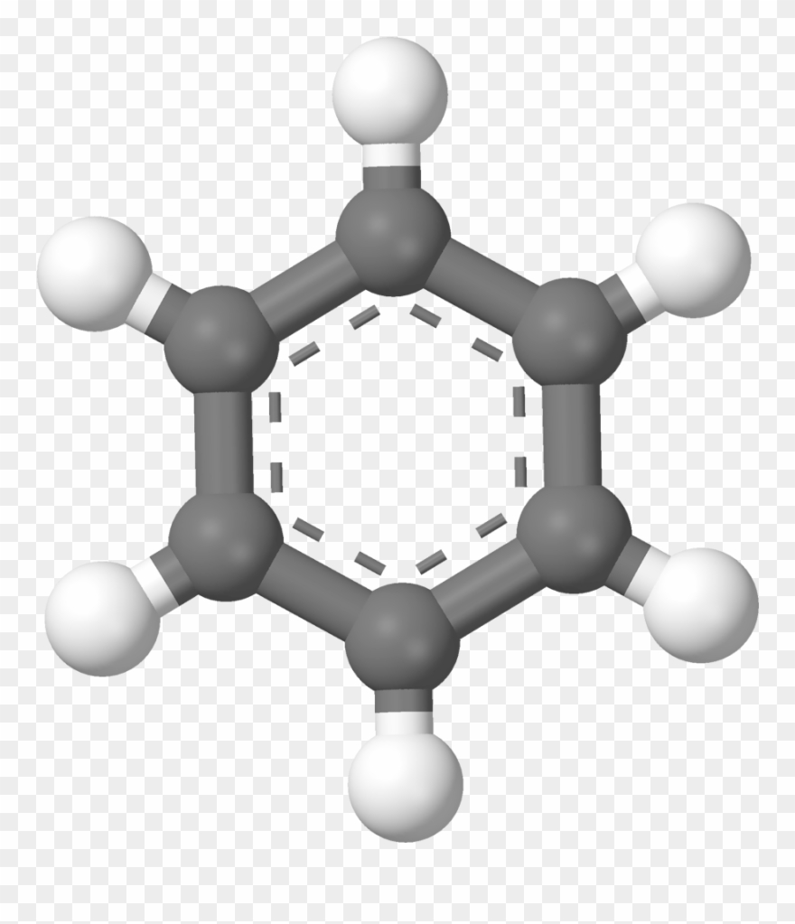 A - Benzene 3d Clipart