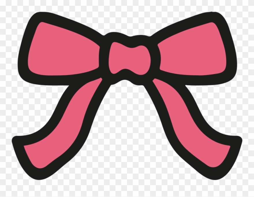 Drawing Doodle Ribbon Description Cuteness - Drawing Clipart
